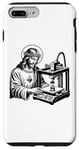Coque pour iPhone 7 Plus/8 Plus Jésus-Christ imprimant une figurine d'un enfant en prière imprimante 3D