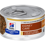 k/d Kidney Care Chicken & Vegetables Stew Canned - Wet Cat Food 82 g x 24 - Katt - Kattefôr & kattemat - Veterinærfôr for katt, Veterinær - Veterinærfôr til katter - Hill's Prescription Diet Feline