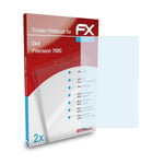 atFoliX 2x Screen Protection Film for Dell Precision 7680 Screen Protector clear
