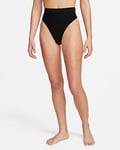 Nike Swim Women's Cut-Out High-Waisted Bikini Bottoms