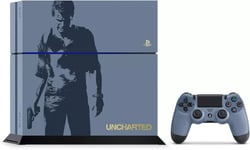 PlayStation 4 PS4 Uncharted Limited Edition Console set Gray Blue Dualshock4
