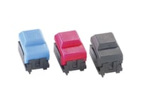 Weltron 604104 Tryckknapp 12 V 0,03 A 1 X Av/(På) Beröring (L X B X H) 17,5 X 12,5 X 15 Mm 1 St