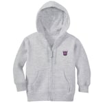 Transformers Decepticon Embroidered Kids' Zip Hoodie - Grey - 3-4 ans