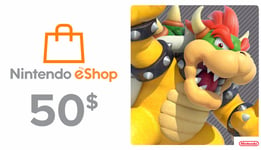 Nintendo Eshop Carte eShop 50$