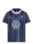 Mff Away Jersey Replica Jr Tops T-shirts Football Shirts Navy MALMÖ FF