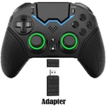 Manette De Jeu Sans Fil Bluetooth, Manette De Jeu, Manette De Jeu, Ps4, Ps3, Ps3, Playstation 4, 3, Téléphone Portable, Pc, Android Tv-Add Adapter