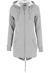 Urban Classics Women's Sweat Parka Hooded Sweatshirt, Gray, XXXL