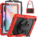 Case for Samsung Galaxy S6 Lite Tablet 10.4 Inch 2022/2020, Shockproof Case with