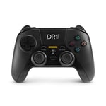 DR1TECH ShockPad II Manette Pour PS4 / PS3 Sans Fil - Gaming Controller DESIGN NEXT-GEN Compatible avec PC/IOS - Touch Pad Et Double Vibration (Noir)