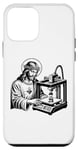 Coque pour iPhone 12 mini Jésus-Christ imprimant une figurine d'un enfant en prière imprimante 3D