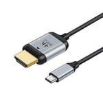 Ny Thunderbolt 3, Usb-c till Dp Type-c-kabel till Displayport 4k 60hz 3