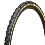 Challenge Limus Handmade Tubeless Ready CX Tyre - 700c Black / Tan 38mm Folding Black/Tan