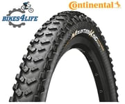 1  Continental Mountain King 27.5 x 2.3 Wired Cycle Tyre & Schrader Tube