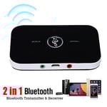 2-i-1 Bluetooth-sändare och -mottagare Trådlös TV Stereo o Adapter