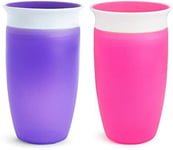 Premium Munchkin Miracle 360 Sippy Cup 2 Pack Pink Purple Let S Fac High Qualit