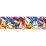 Sanders&sanders - Frise de papier peint adhésive motif figurativ - 14 x 500 cm de multicolore sur blanc