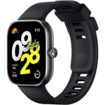 Xiaomi Redmi Watch 4 Smart Watch - Obsidian Black 1.97 AMOLED Display - Up to 20 Days Battery Life - Built in GPS - Heart Rate, Blood Oxygen and Sleep Tracking - 5ATM Water Resistance