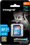 INTEGRAL Carte SD 256GB Classe 10 UHS-II V 90 R300/W265 MB/s