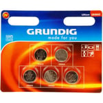 Grundig 6-pack Cr2032 Lithium Batterier