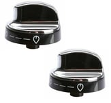 FITS STOVES NEW WORLD COOKER OVEN GAS HOB CONTROL KNOB SWITCH 083157007 2 PACK