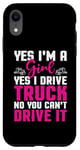 iPhone XR Yes I Drive Truck American Commercial Truck Driver Case