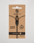 ZlideOn Normal Metal Zipper Black L