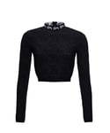 Superdry Womens Limited Edition Sdx Jacquard Mesh Top - Black Nylon - Size X-Small