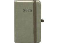 Kalender 2025 A6 Memofix Tdw Olivgrön
