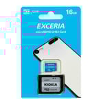 Kioxia16GB Micro SD Memory Card For Nextbase 112 212 Dash Cam camera