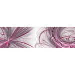 Sanders&sanders - Frise de papier peint adhésive motif figurativ - 14 x 500 cm de gris et rose