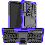 Sony Xperia 10 IV Heavy Duty Case Purple