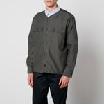 Fred Perry Cotton-Twill Overshirt - L