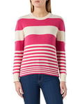 United Colors of Benetton Women's Jersey G/C M/L 103ME1N23 Long Sleeve Crew-Neck Sweater, Pink 922, L