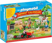 Playmobil 70189 Country Farm Advent Calendar, Fun Imaginative Role-Play, PlaySe