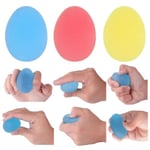 Funny Hand Grip Gel Ball Soft Finger Exercise Stress Relief Sque Black