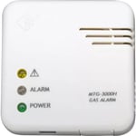 Life gassalarm, 230V/12V, hvit