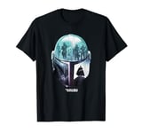 Star Wars Mandalorian Moff Gideon Inside Mando Helmet T-Shirt