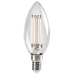 Kronljuslampa LED 470lm E14 Vita Filament 2700K