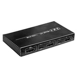 4K 2 in 1 Out Fast Video Switcher 1 PC Fast Switching 2 Monitors for Computre