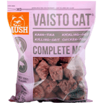Mush Vaisto Cat Kyckling-Gris 800 g - Köttbullar 8-pack
