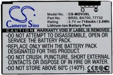 Kompatibelt med Motorola Razr V3xx, 3.7V, 710 mAh