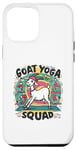 iPhone 14 Plus Funny Goat Yoga Squad Warrior Pose Perfect For Yoga Case