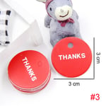 100pcs Candy Bag Sticker Gifts Package Label Gift Box Tag 3