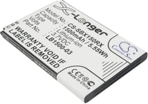 Kompatibelt med Huawei Pocket WiFi C01HW, 3.7V, 1500 mAh