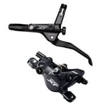 Shimano XT T8100 Trekking Front Disc Brake - Black / LH 1000mm Hose
