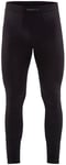 Craft Active Intensity Pants M Underställ Byxa Black/Asphalt, XXL