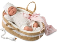 Llorens Doll - Baby i en bassinet, 42 cm (GXP-654658)