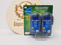 Nicorette Fruit 2mg Nicotine Lozenge - Pack of 4 x 20 (80 In Total) Expiry 2026