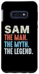 Galaxy S10e SAM The Legend Name Personalized Cute Idea Men Vintage SAM Case