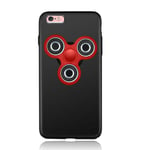 EDC Tri Fidget Spinner Skal till iPhone 6 (S) - Svart - TheMobileStore iPhone 6/6S tillbehör